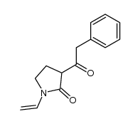 3-phenylacetyl-1-vinyl-pyrrolidin-2-one