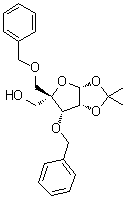 3-O-苄基-4-C-苄氧甲基-1,2-O-异亚丙基-Alpha-D-呋喃核糖