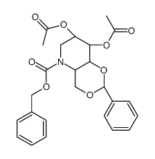 N-Benzyloxycarbonyl-4,6-O-phenylmethylene Deoxynojirimycin Diacetate