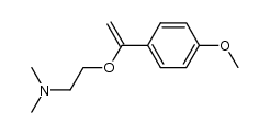 2-((1-(4-methoxyphenyl)vinyl)oxy)-N,N-dimethylethanamine