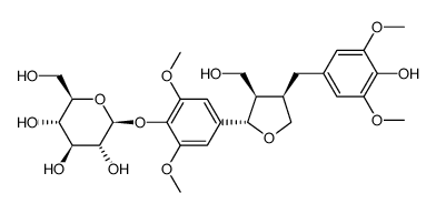 5,5-二甲氧基落叶松脂素4-O-葡萄糖苷对照品(标准品) | 154418-16-3