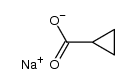 cyclopropanecarboxylic acid Na-salt