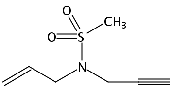 N-prop-2-enyl-N-prop-2-ynylmethanesulfonamide