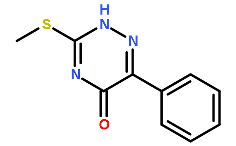 3-(甲基硫代)-6-苯基-1,2,4-噻嗪-5(2H)-酮