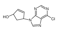 (1S,4R)-4-(6-chloropurin-9-yl)cyclopent-2-en-1-ol