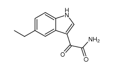 2-(5-ethyl-1H-indol-3-yl)-2-oxoacetamide