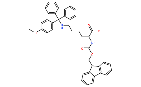 N-[(9H-芴-9-基甲氧基)羰基]-N'-[(4-甲氧基苯基)二苯基甲基]-L-賴氨酸