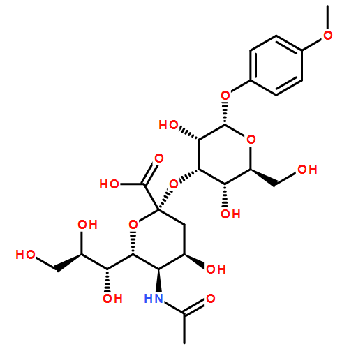 4-甲苯基3-o-(n-乙酰基-α-神经氨酰基)-β-d-吡喃半乳糖苷