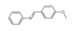 (E)-N-(4-methoxybenzylidene)aniline