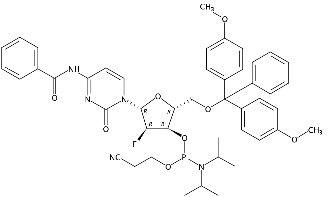 2'-F-Bz-dC 亞磷酰胺單體