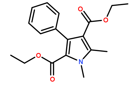 1,5-二甲基-3-苯基-1H-吡咯-2,4–二羧酸二乙酯