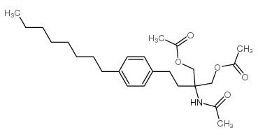 2-乙酰胺基-2-(4-辛基苯乙基)丙烷-1,3-二基二乙酸酯