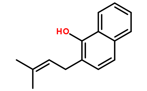 2-异戊烯基-1-萘酚对照品(标准品) | 16274-34-3