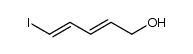 (2E,4E)-5-iodo-penta-2,4-dien-1-ol