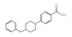 1-[4-(4-Benzylpiperazin-1-yl)phenyl]ethanone