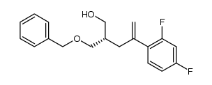 (S)-2-((benzyloxy)methyl)-4-(2,4-difluorophenyl)pent-4-en-1-ol