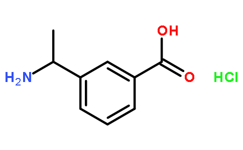 3-(1-氨基乙基)苯甲酸盐酸盐