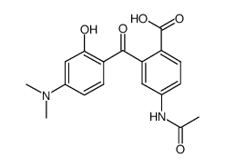 5-乙酰氨基-2-羧基-4-二甲基氨基-2-羟基苯甲酮