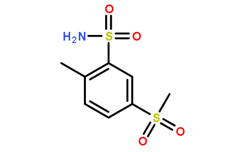 2-Methyl-5-(methylsulfonyl)benzenesulfonamide