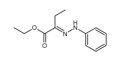 2-phenylhydrazono-butyric acid ethyl ester