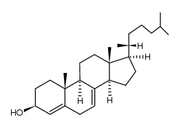 3β-hydroxy-10.13-dimethyl-17β-((R)-1.5-dimethyl-hexyl)-gonadiene-(4.7)