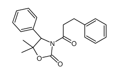 (4S)-5,5-dimethyl-4-phenyl-3-(3-phenylpropanoyl)-1,3-oxazolidin-2-one