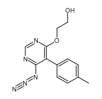 4-azido-6-(2-hydroxyethoxy)-5-(4-methylphenyl)pyrimidine