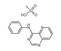 4-anilinopyrido[3,2-d]pyrimidine mesylate