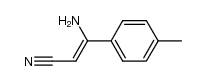 3-amino-3-p-tolylacrylonitrile
