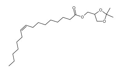 (+/-)-2,2-dimethyl-1,3-dioxolan-4-ylmethyl (Z)-9-hexadecenoate