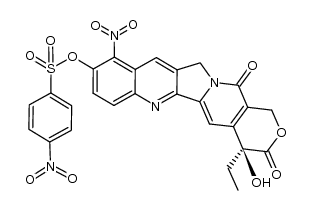 (S)-4-ethyl-4-hydroxy-10-nitro-3,14-dioxo-3,4,12,14-tetrahydro-1H-pyrano[3',4':6,7]indolizino[1,2-b]quinolin-9-yl 4-nitrobenzenesulfonate