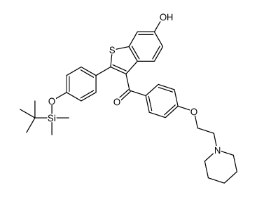 4’-叔-丁基二甲基硅烷基-6-羟基雷洛昔芬