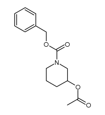 benzyl 3-acetoxypiperidine-1-carboxyate