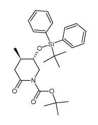 (4R,5S)-tert-butyl 5-((tert-butyldiphenylsilyl)oxy)-4-methyl-2-oxopiperidine-1-carboxylate