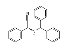 (S)-α-[(diphenylmethyl)amino]-α-phenylacetonitrile