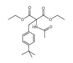 diethyl 4-(tert-butyl)benzyl-acetamidomalonate