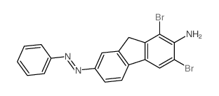1,3-dibromo-7-phenyldiazenyl-9H-fluoren-2-amine