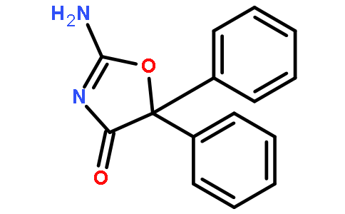 2-氨基-5,5-二苯基-1,3-惡唑-4-酮