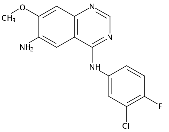 N-(3-氯-4-氟苯基)-7-甲氧基-6-氨基喹唑啉-4-胺