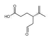 (S)-5-formyl-4-isopropenylpentanoic acid