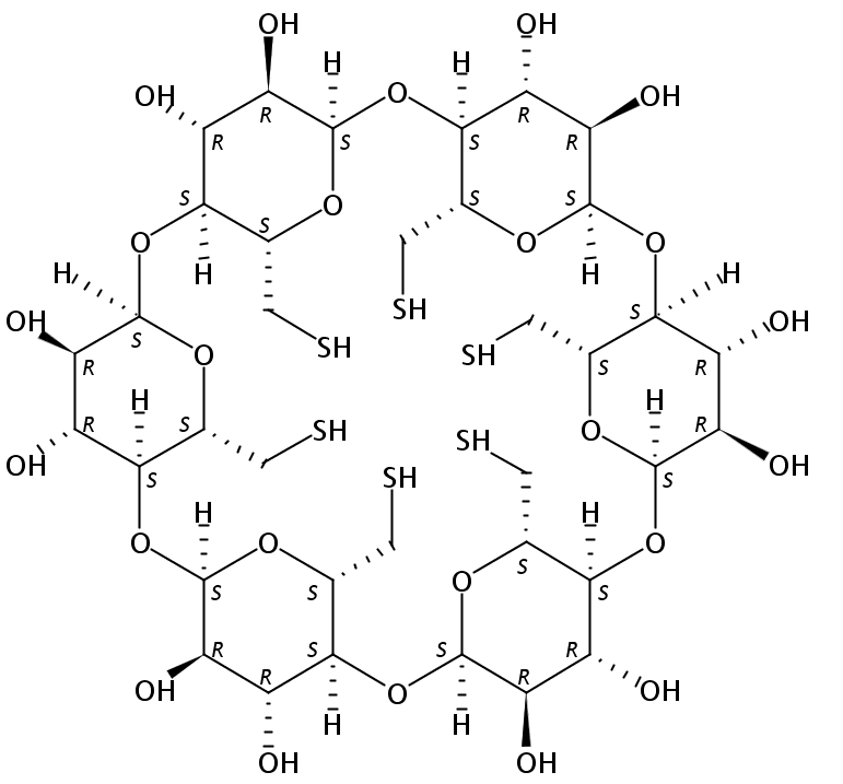 六(6-巯基-6-去氧)阿尔法环糊精