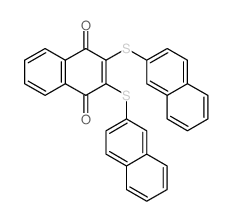 2,3-bis(naphthalen-2-ylsulfanyl)naphthalene-1,4-dione