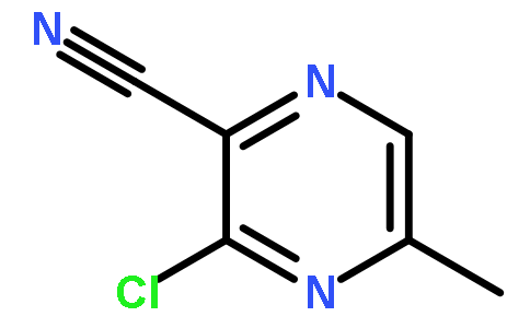 3-氯-5-甲基吡嗪-2-甲腈