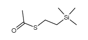 S-[2-(trimethylsilyl)ethyl] thioacetate