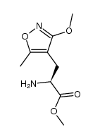 (S)-methyl 2-amino-3-(3-methoxy-5-methylisoxazol-4-yl)propanoate