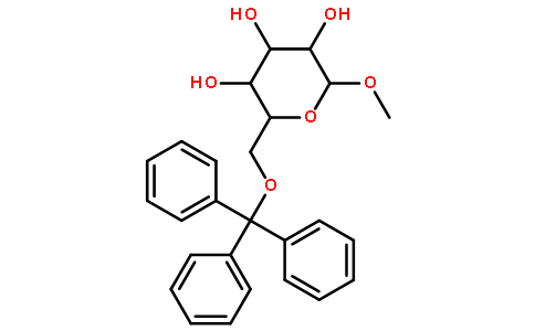 甲基-6-O-三苯基甲基-alpha-D-吡喃葡萄糖苷
