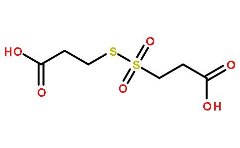 3-(2-carboxyethylsulfonylsulfanyl)propanoic acid