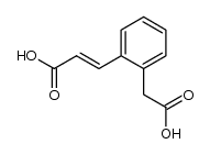 3-(2-carboxymethylphenyl)acrylic acid