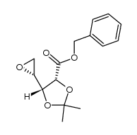 4,5-anhydro-2,3-O-isopropylidene-D-ribonic acid benzyl ester