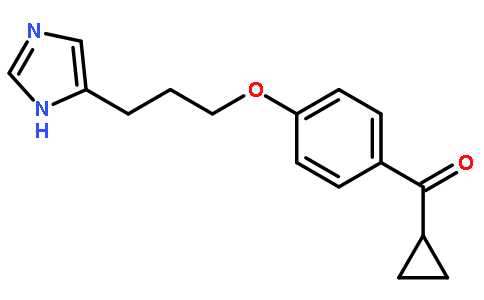 環丙基[4-[3-(1H-咪唑-5-基)丙氧基]苯基]甲酮